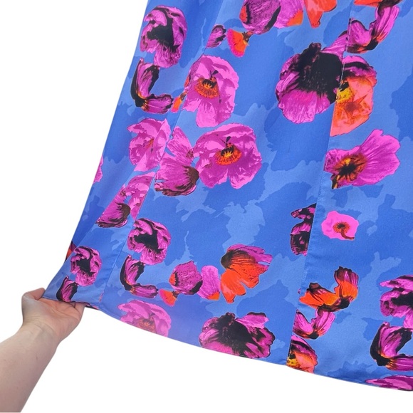 Banana Republic Sleeveless Floral Maxi Dress Colorful Fairy Wedding Guest 6 - Picture 8 of 10